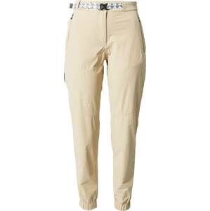 ICEPEAK Outdoorové kalhoty 'Marinette' písková / šedá / přírodní bílá