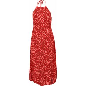 Forever New Petite Letní šaty 'Rory' jasně červená / bílá