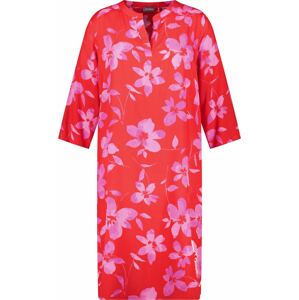 SAMOON Šaty světle růžová / ohnivá červená