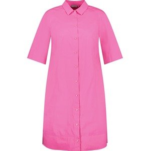SAMOON Košilové šaty pink