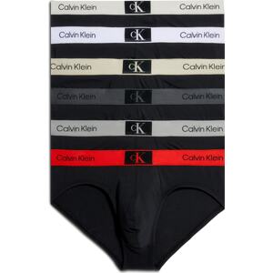 Calvin Klein Underwear Slipy béžová / červená / černá / bílá