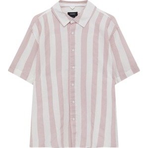 Pull&Bear Košile růžová / bílá