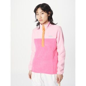COLUMBIA Sportovní svetr 'Benton Springs™' oranžová / pink / růžová