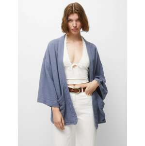 Pull&Bear Kimono kouřově modrá