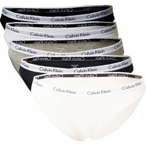 Calvin Klein Underwear Kalhotky tmavě modrá / šedý melír / pastelově růžová / bílá