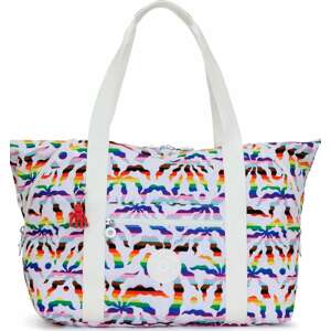 KIPLING Nákupní taška mix barev / bílá