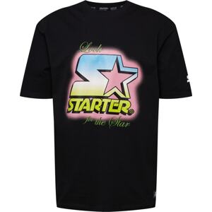 Starter Black Label Tričko světlemodrá / žlutá / růžová / černá