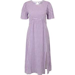 Dorothy Perkins Petite Šaty světle fialová / bílá