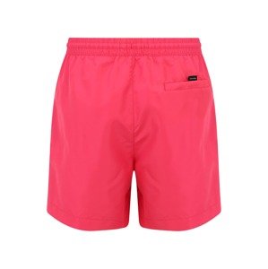 Calvin Klein Swimwear Plavecké šortky pink / černá / bílá