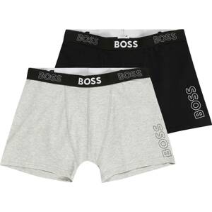 BOSS Kidswear Spodní prádlo světle šedá / černá / bílá