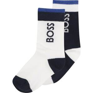 BOSS Kidswear Ponožky královská modrá / černá / bílá