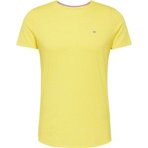 Tommy Jeans Tričko světle žlutá