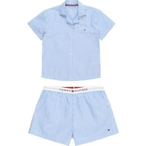 Tommy Hilfiger Underwear Pyžamo nebeská modř / bílá