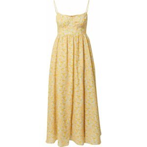 Bardot Letní šaty 'MILIKA' žlutá / světle žlutá / bílá