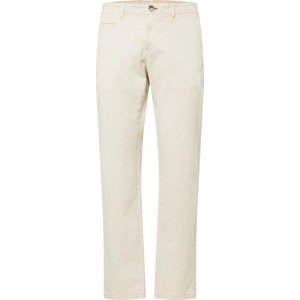 CAMP DAVID Chino kalhoty barva bílé vlny