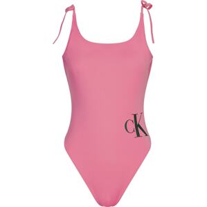 Calvin Klein Swimwear Plavky pink / černá