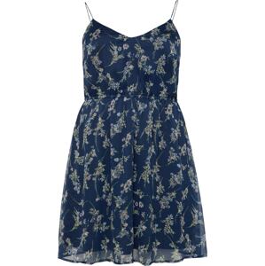 Vero Moda Curve Letní šaty 'SMILLA' tělová / námořnická modř / světlemodrá / zelená