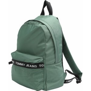 Tommy Jeans Batoh zelená / černá / bílá