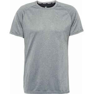 Rukka Funkční tričko 'MALIKO' šedý melír / černá