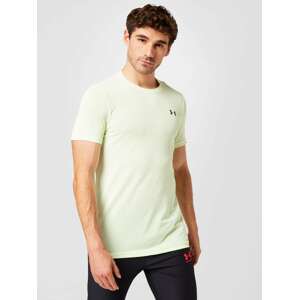 UNDER ARMOUR Funkční tričko 'Radial' pastelově zelená / černá