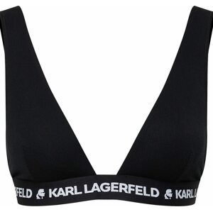 Karl Lagerfeld Podprsenka černá / bílá