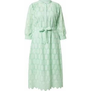 KAREN BY SIMONSEN Košilové šaty 'Lulia' pastelově zelená