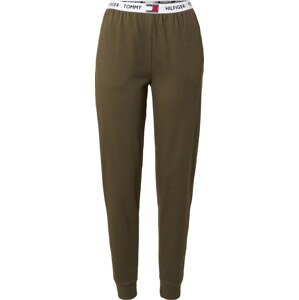 Tommy Hilfiger Underwear Pyžamové kalhoty modrá / zelená / červená / bílá