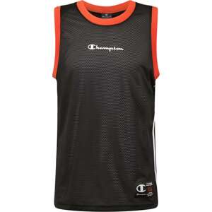 Champion Authentic Athletic Apparel Tričko světle červená / černá / bílá