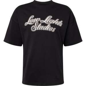 Low Lights Studios Tričko černá / bílá