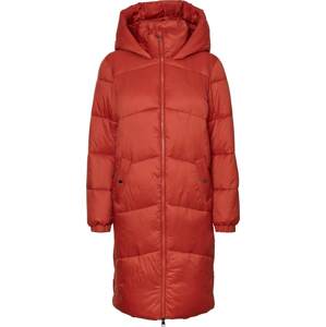 VERO MODA Zimní kabát 'UPPSALA' oranžově červená