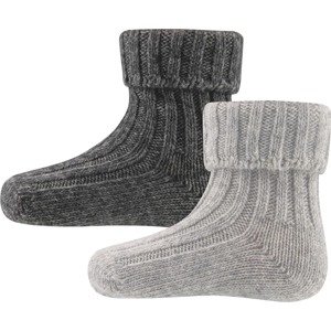 EWERS Ponožky šedá / tmavě šedá