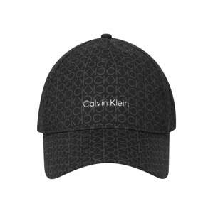 Calvin Klein Čepice tmavě šedá / černá / bílá