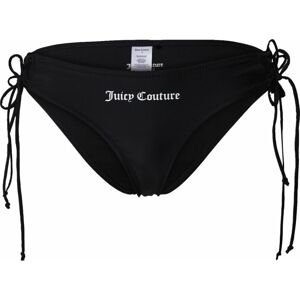 Juicy Couture Spodní díl plavek 'ERIKA' černá / bílá
