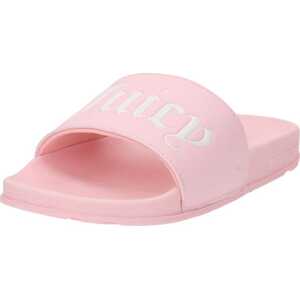 Juicy Couture Plážová/koupací obuv 'PATTI' růžová / bílá