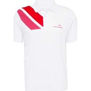 Sergio Tacchini Funkční tričko 'ORTICA' pink / červená / bílá