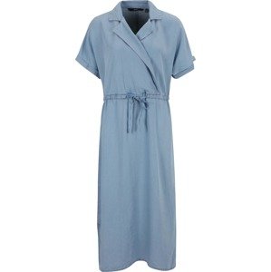 Vero Moda Tall Košilové šaty 'LILIANA' kouřově modrá