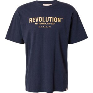 Revolution Tričko námořnická modř / žlutá / mix barev