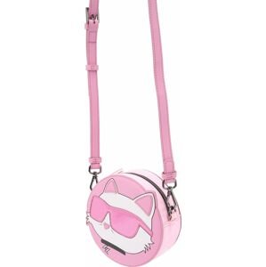 Karl Lagerfeld Taška pink / růžová / bílá