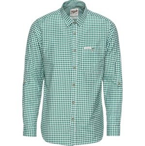 STOCKERPOINT Košile 'Campos3' tmavě zelená / bílá