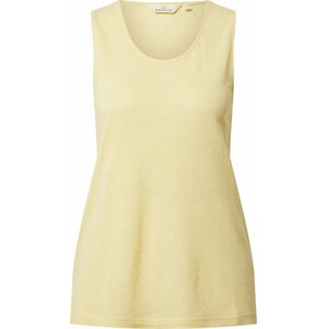 basic apparel Top 'Jenna' světle žlutá