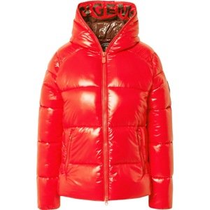 SAVE THE DUCK Zimní bunda 'LOIS' oranžově červená / černá