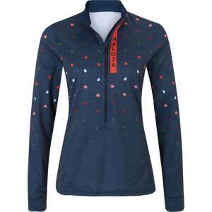 Maloja Funkční tričko 'Copperbeech' noční modrá / růžová / červená / bílá