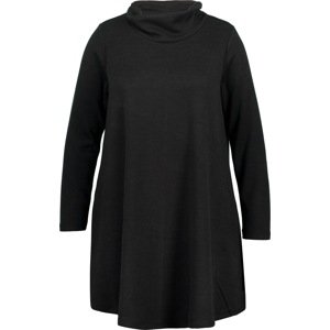 Ulla Popken Úpletové šaty černá