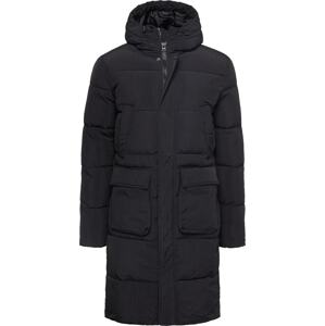 BURTON MENSWEAR LONDON Zimní kabát černá