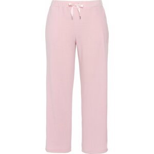 Ulla Popken Pyžamové kalhoty světle růžová