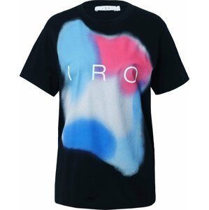 IRO Tričko 'DEGNA' modrá / pastelová modrá / pink / černá