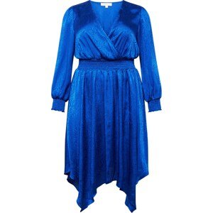 Michael Kors Plus Šaty 'FRACTAL ZEBRA' královská modrá
