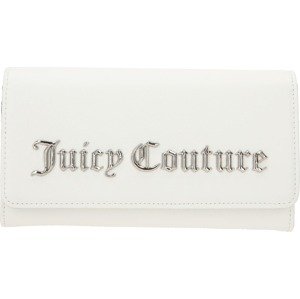 Juicy Couture Peněženka 'Jasm' stříbrná / bílá