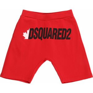 DSQUARED2 Kalhoty červená / černá / bílá