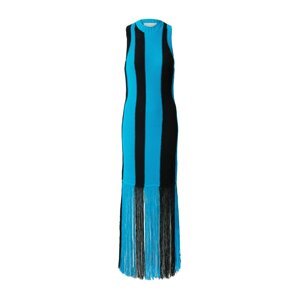 3.1 Phillip Lim Úpletové šaty nebeská modř / černá